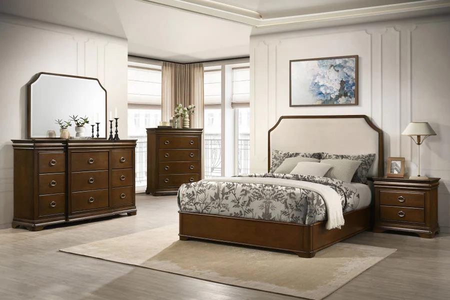 Garland Dresser Mirror Brown Cherry - Image 6