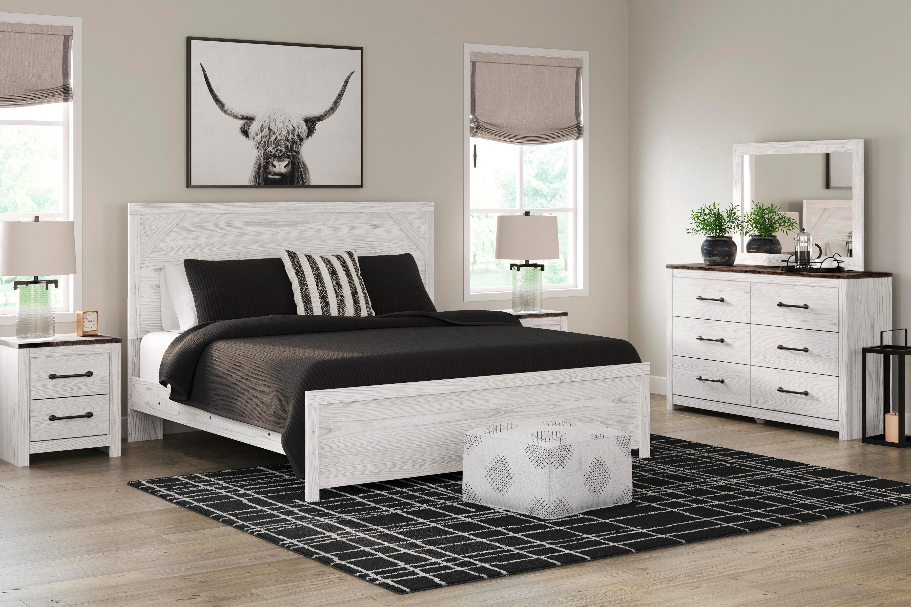 Gerridan Panel Bed Bedroom Set - Image 9