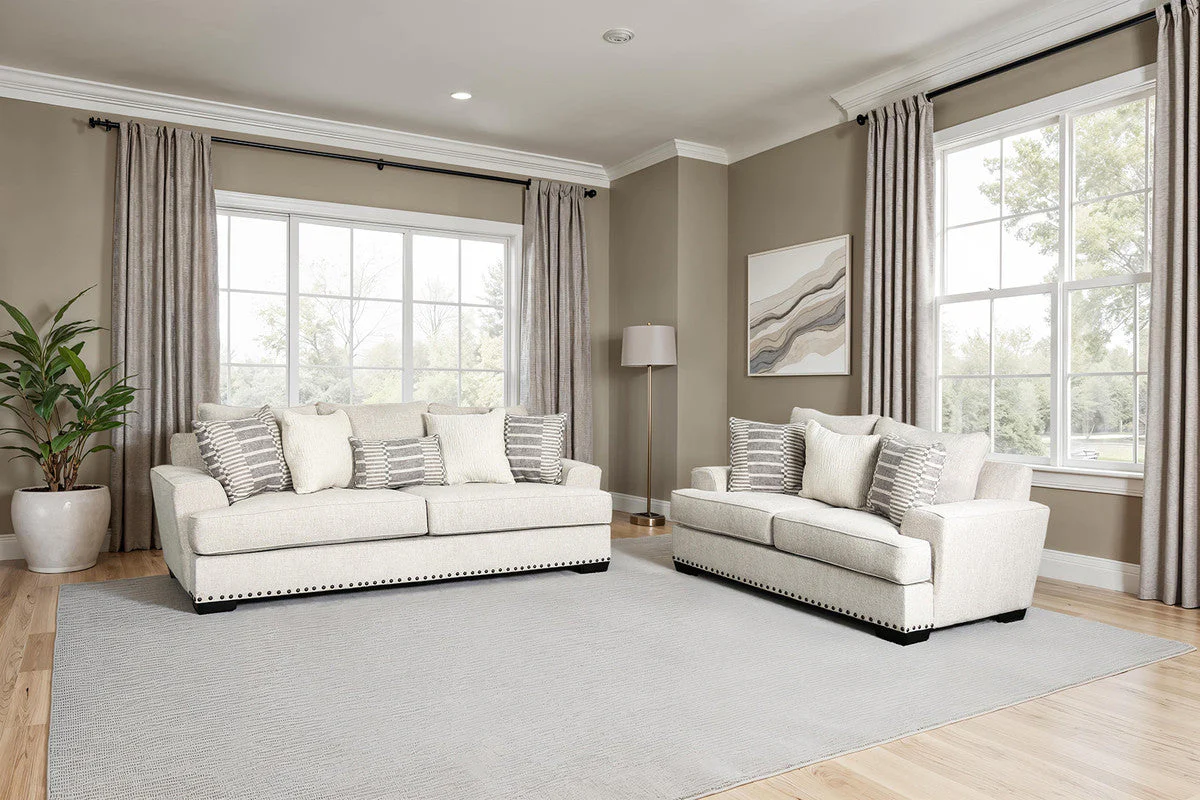 Gervais Taupe Oversized Sofa - Image 2