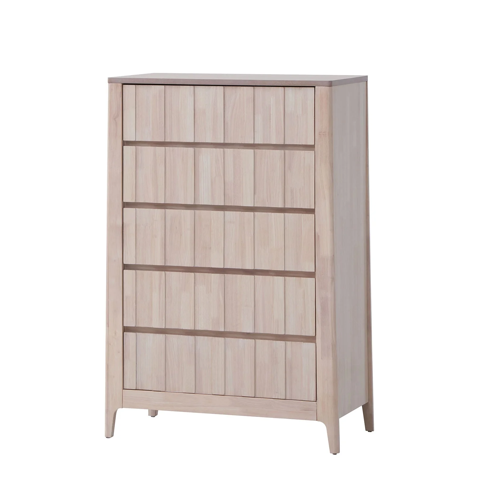 Gervais Whitewash 4 Piece Bedroom Set - Image 3