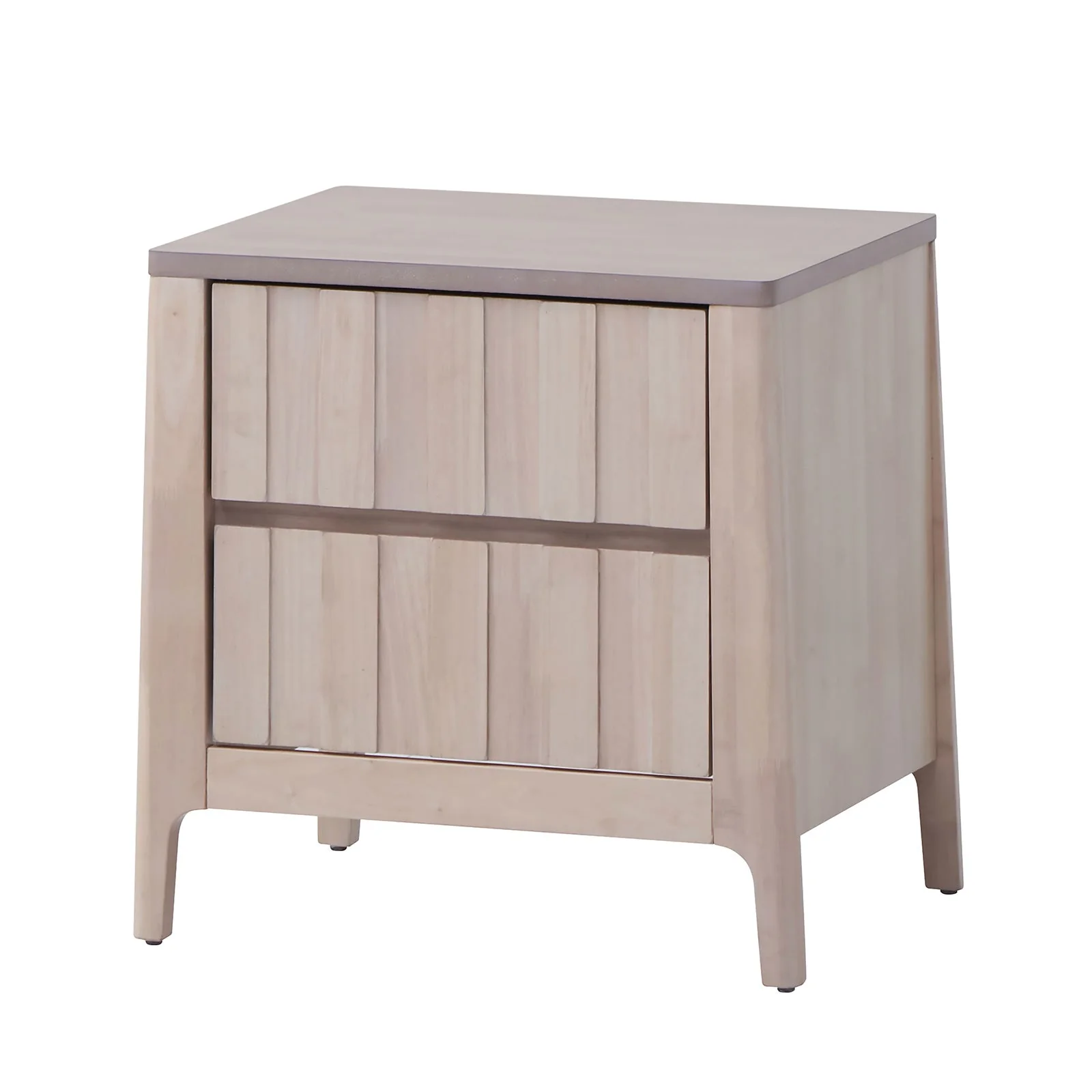 Gervais Whitewash 4 Piece Bedroom Set - Image 5