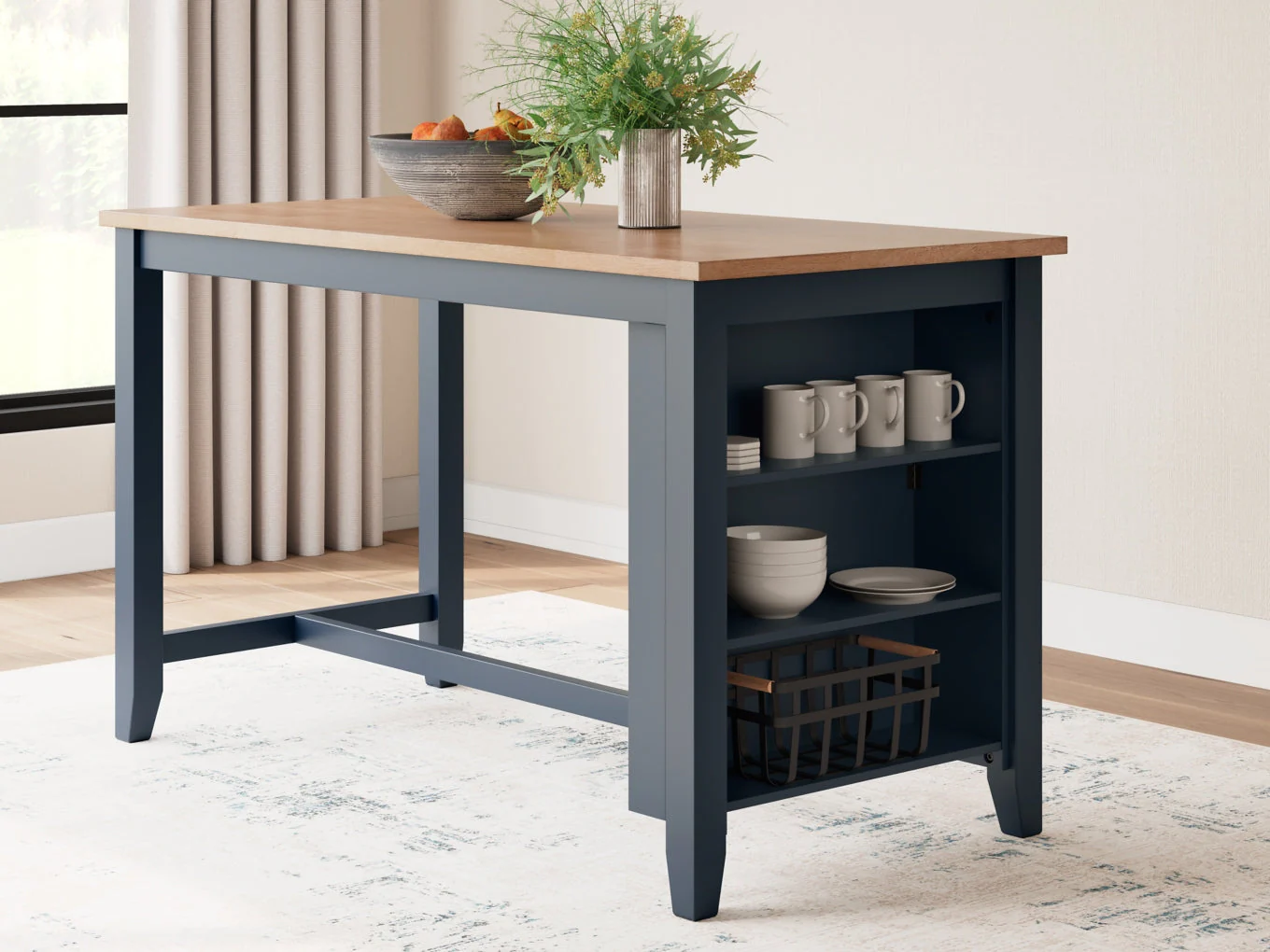 Gesthaven RECT Dining Room Counter Table - Image 7