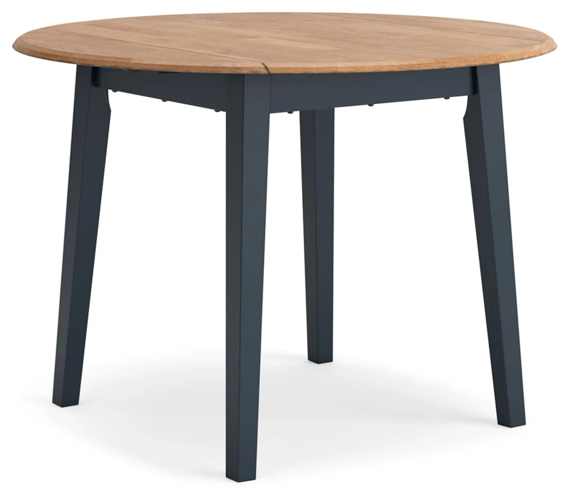 Gesthaven Round Dining Room Drop Leaf Table - Image 3