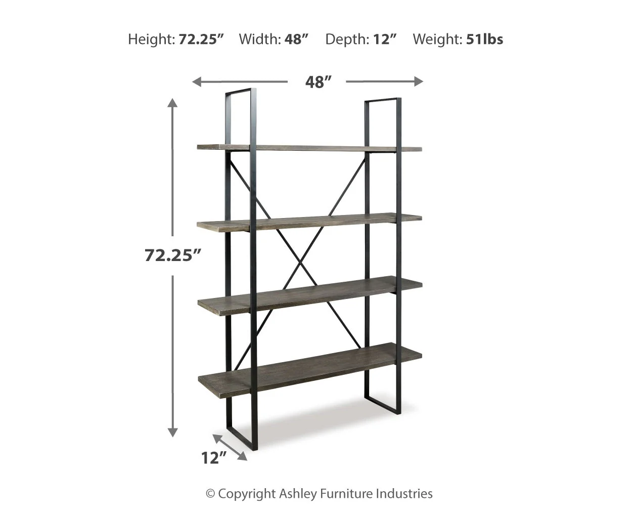Gilesgrove Bookcase - Image 4