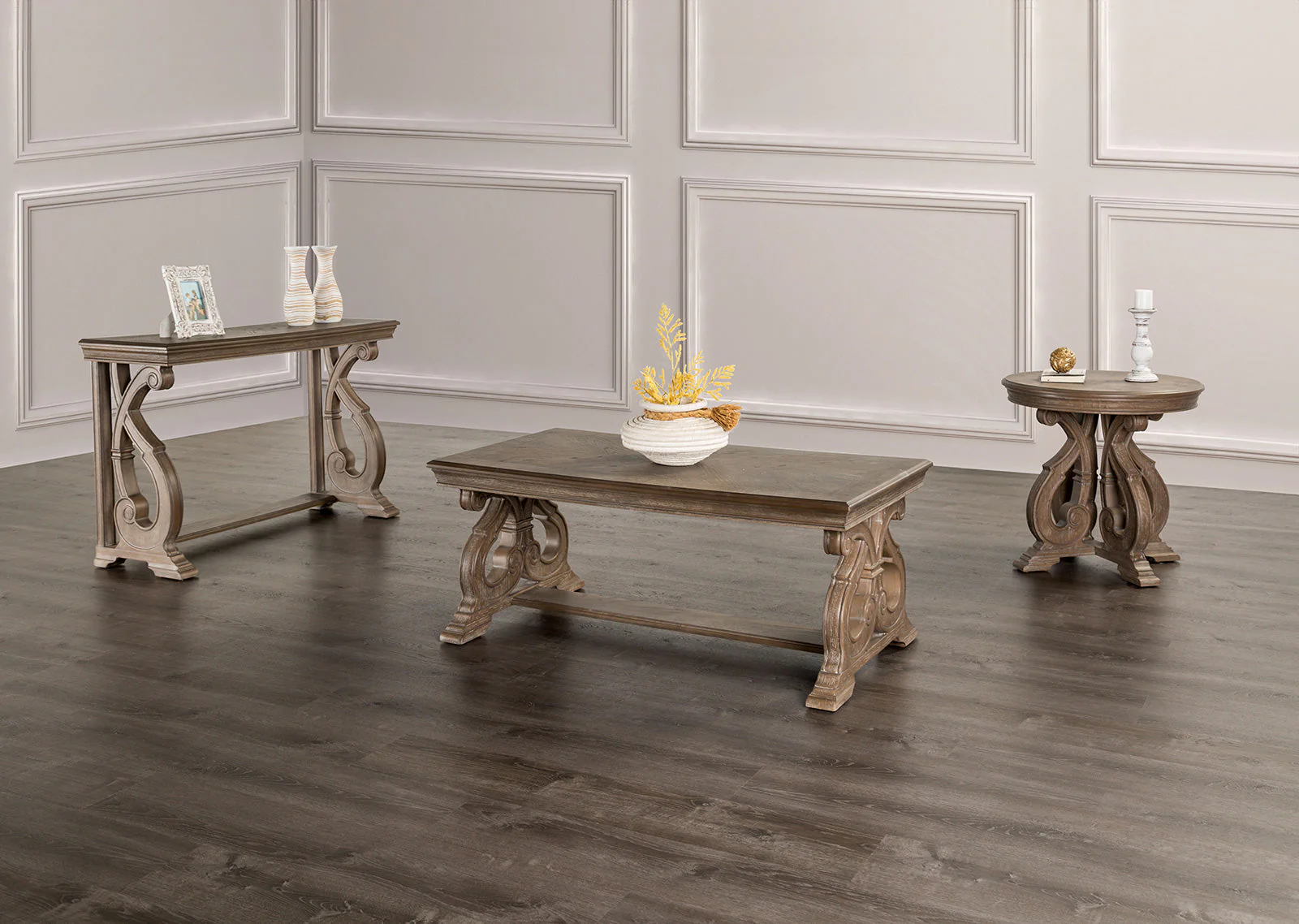 Giordani Weathered Oak Coffee Table - Image 2