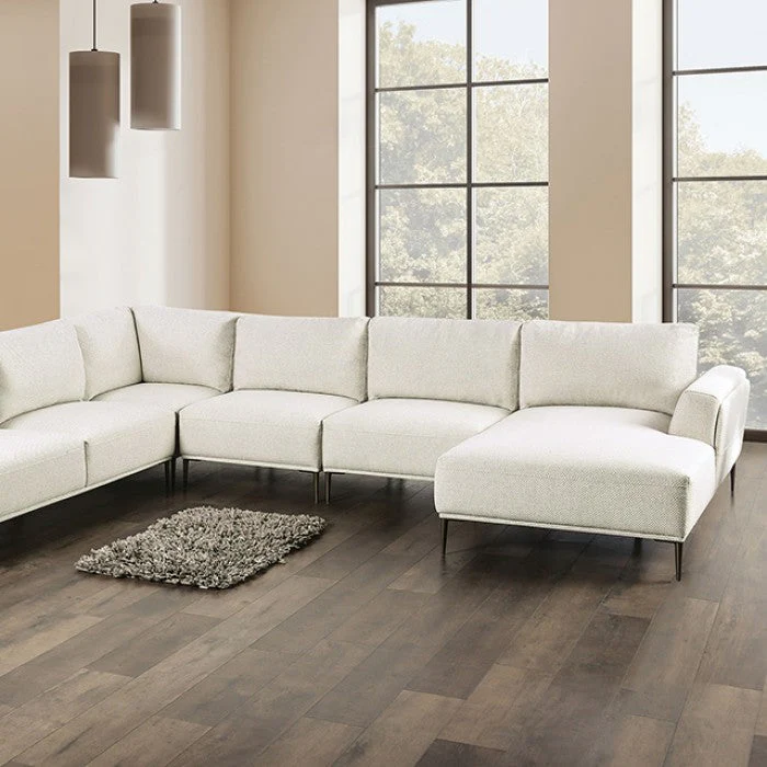 Gladbach Beige J-Shape Sectional - Image 2