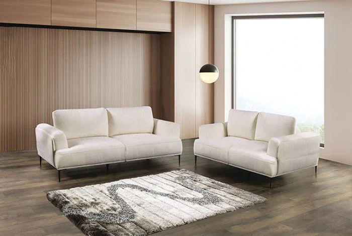 Gladbach Linen White Sofa - Image 5