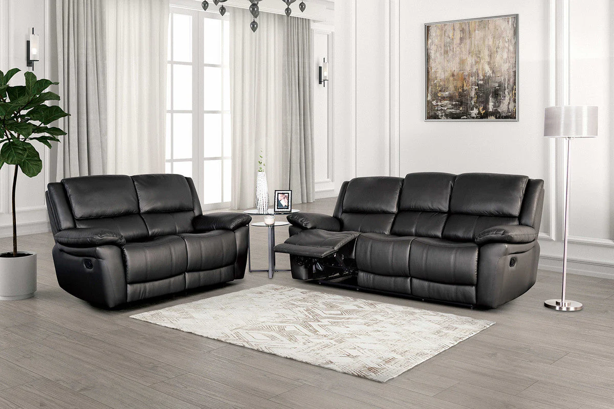 Glarus Black Recliner Chair - Image 2