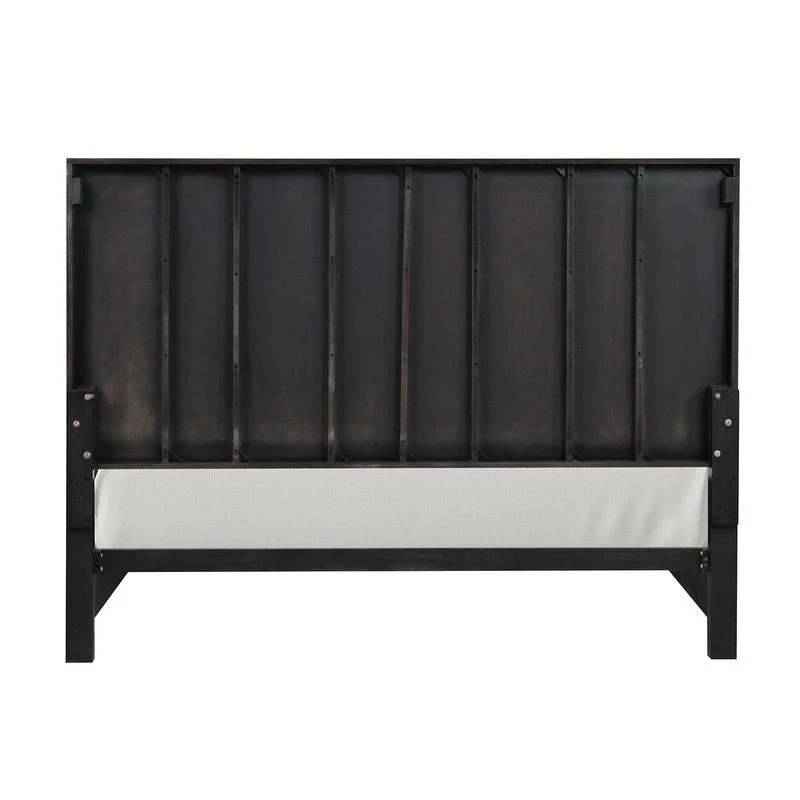 Goldsberg Black/Gold 5 Pc. Queen Bedroom Set w/ 2NS - Image 4