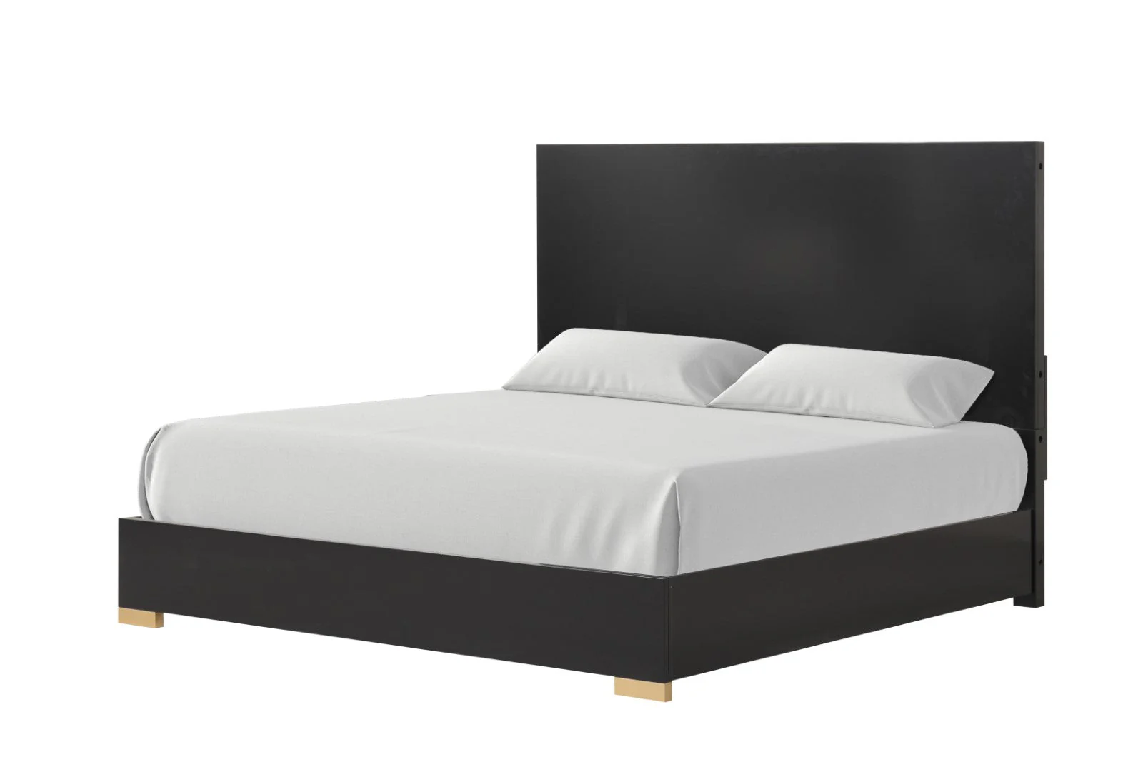 Goldsberg Black/Gold Queen 4 Piece Bedroom Set - Image 6