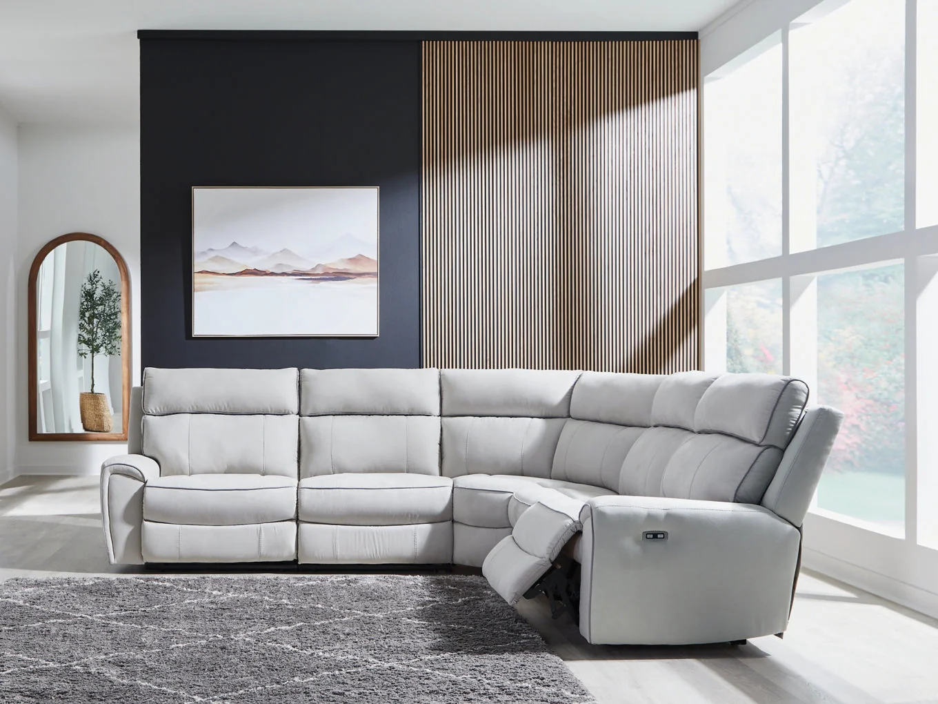 Grafton Pike 5-Piece Power Reclining Sectional - Image 2