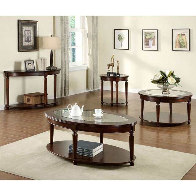 Granvia Dark Cherry End Table - Image 2
