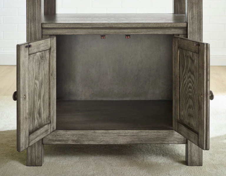 Grayson Marble Counter Storage Table - Image 4