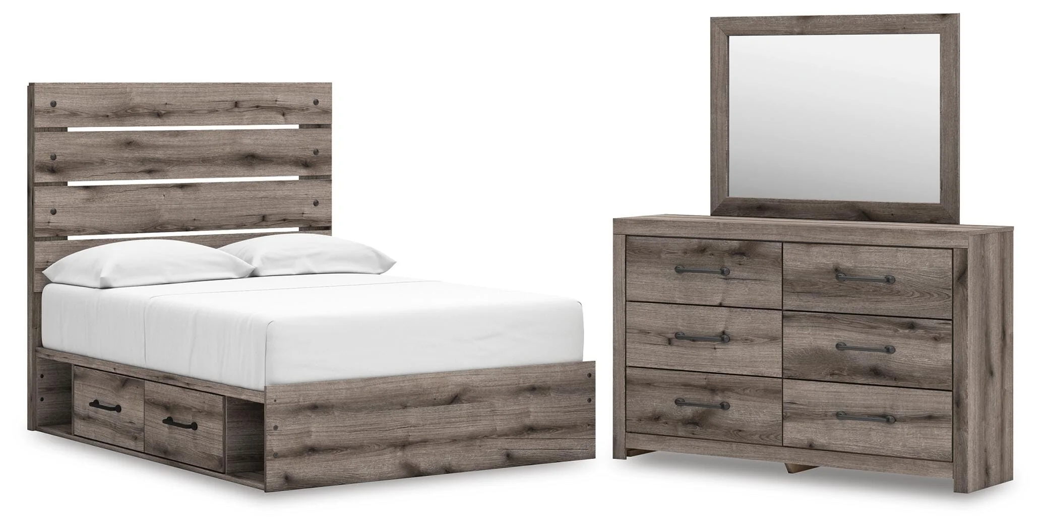 Graystorm Panel Bed Bedroom Set