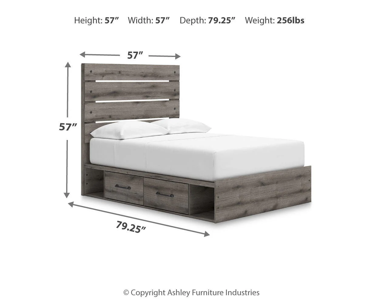 Graystorm Panel Bed Bedroom Set - Image 29