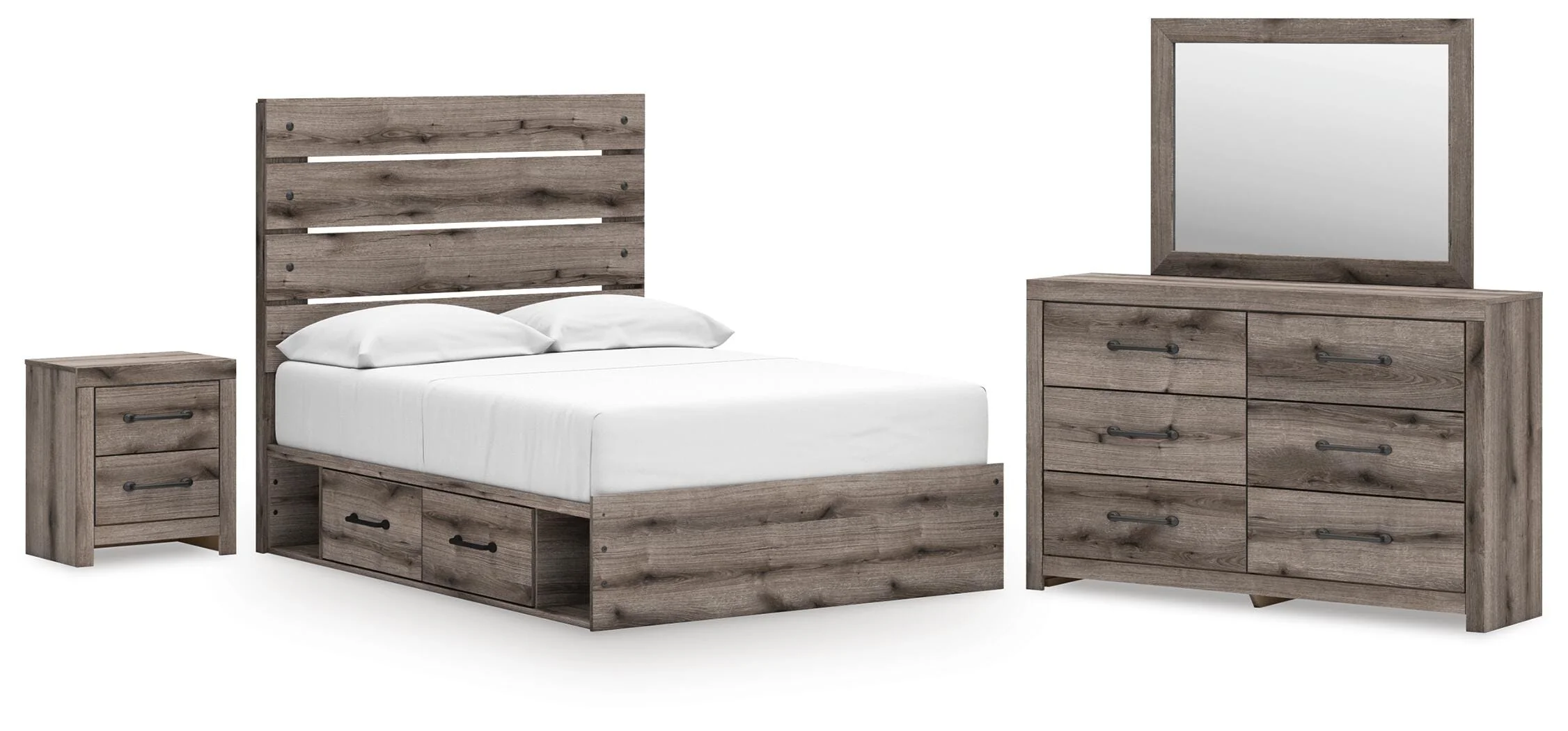 Graystorm Panel Bed Bedroom Set - Image 3