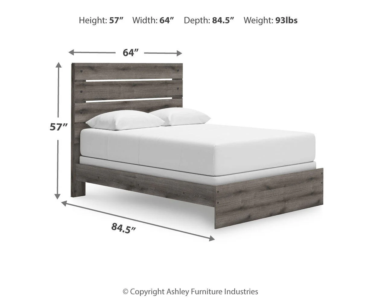 Graystorm Panel Bed Bedroom Set - Image 33