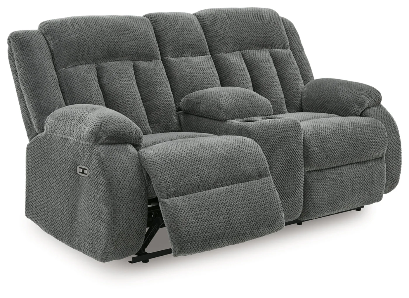Greely Bend DBL Reclining Power Loveseat w/Console - Image 3