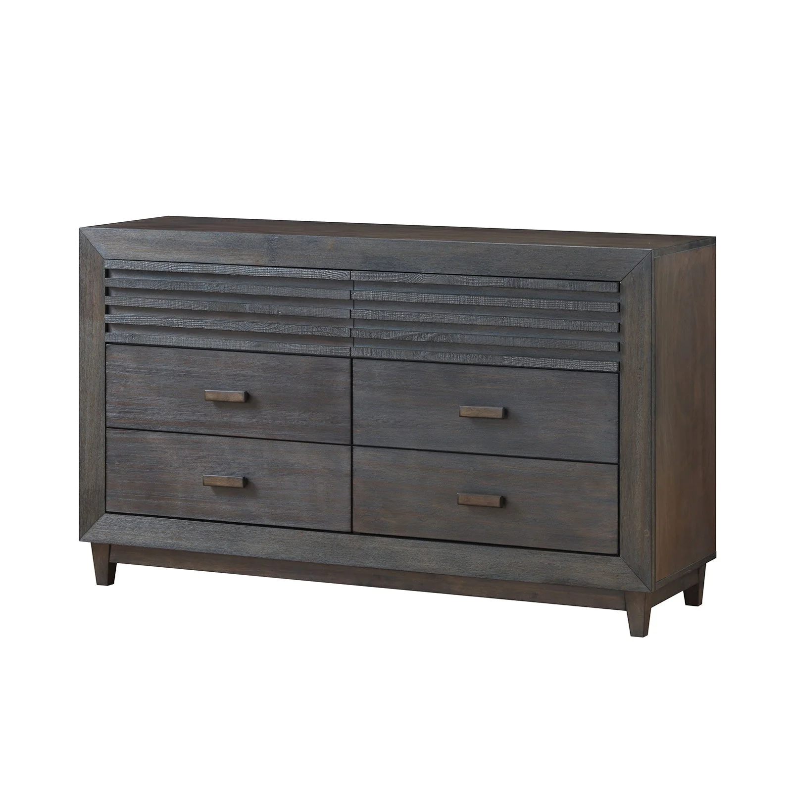 Griffin Charcoal Brown Twin 4 Piece Bedroom Set - Image 3