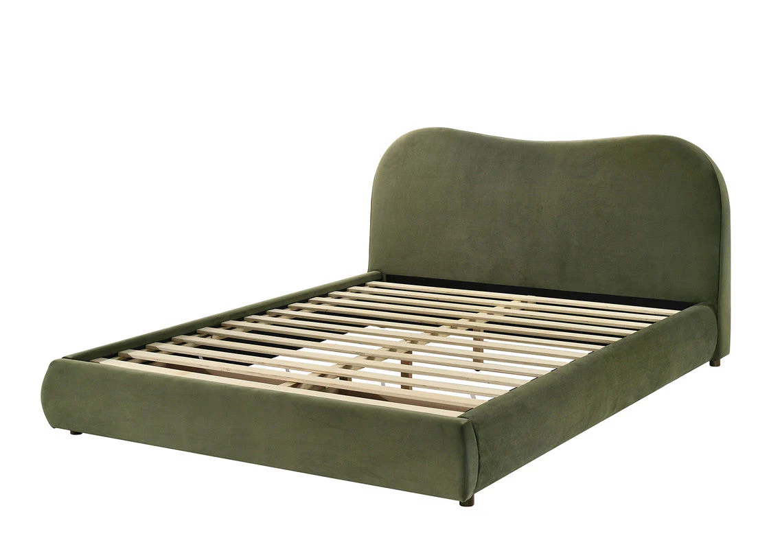 Grimsby Olive Green E.King Bed - Image 5