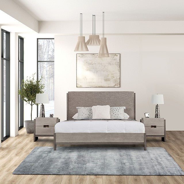 Grimsby Stone Gray Queen 5 Piece Bedroom Set w/2 Nightstands - Image 6