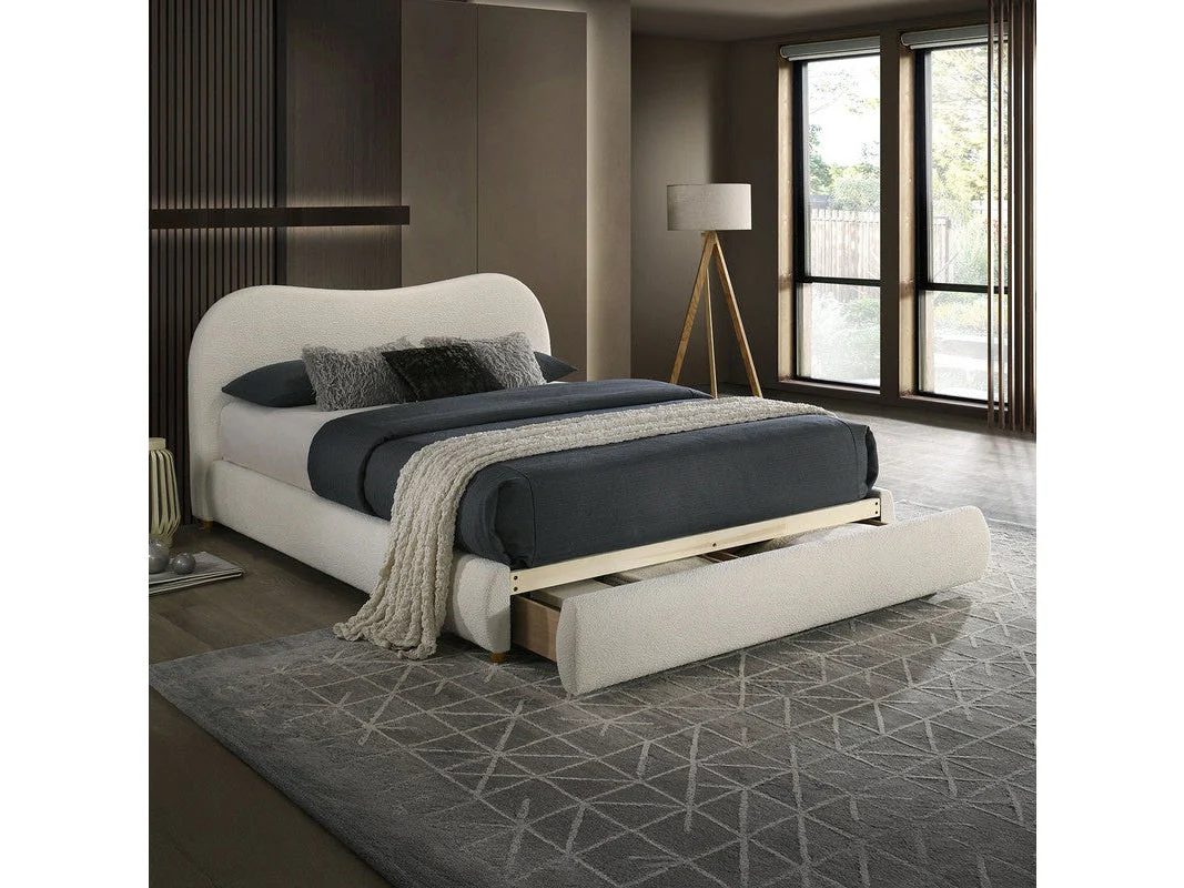 Grimsby White Queen Bed