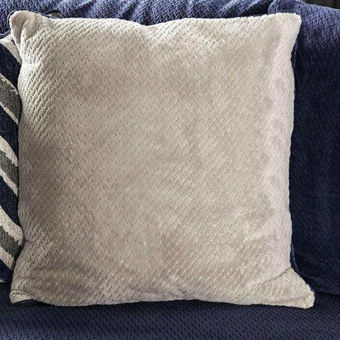 Griswold Navy L Shape Sectional Sofa - Image 5
