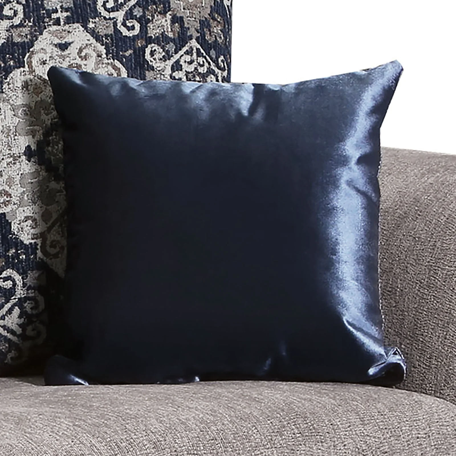 Gustavo Gray/Walnut Loveseat - Image 5