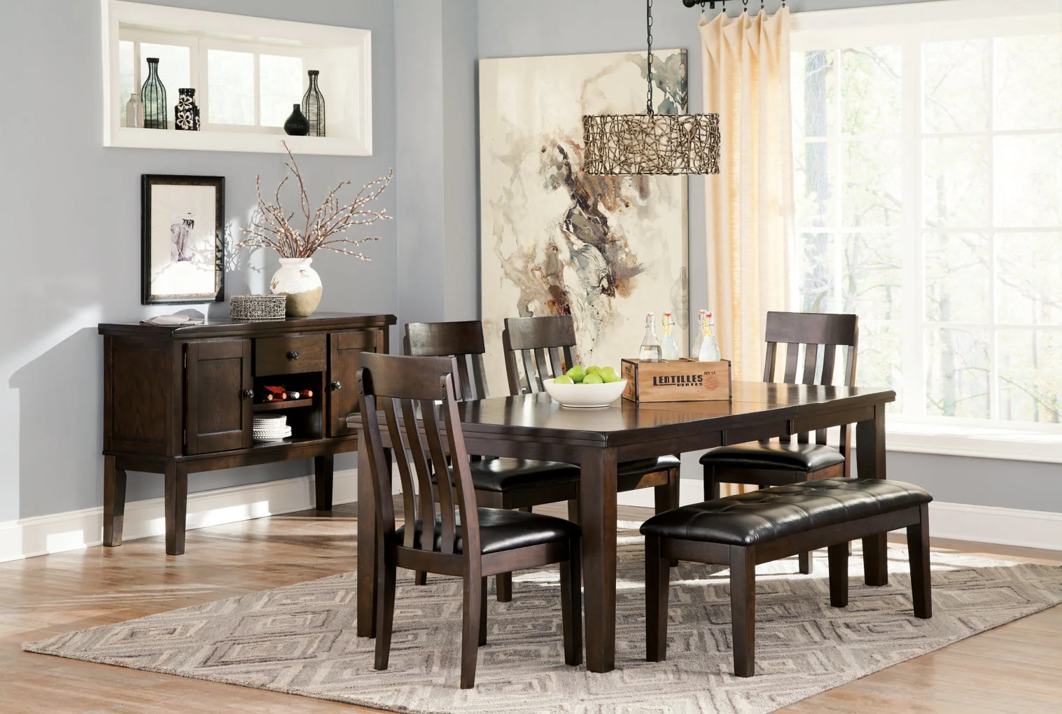 Haddigan Dining Upholstered Side Chair - Image 4