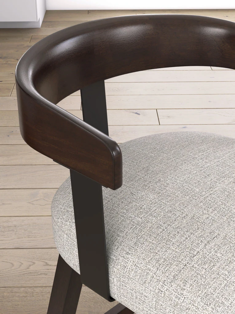 Haddigan Upholstered Barstool - Image 13