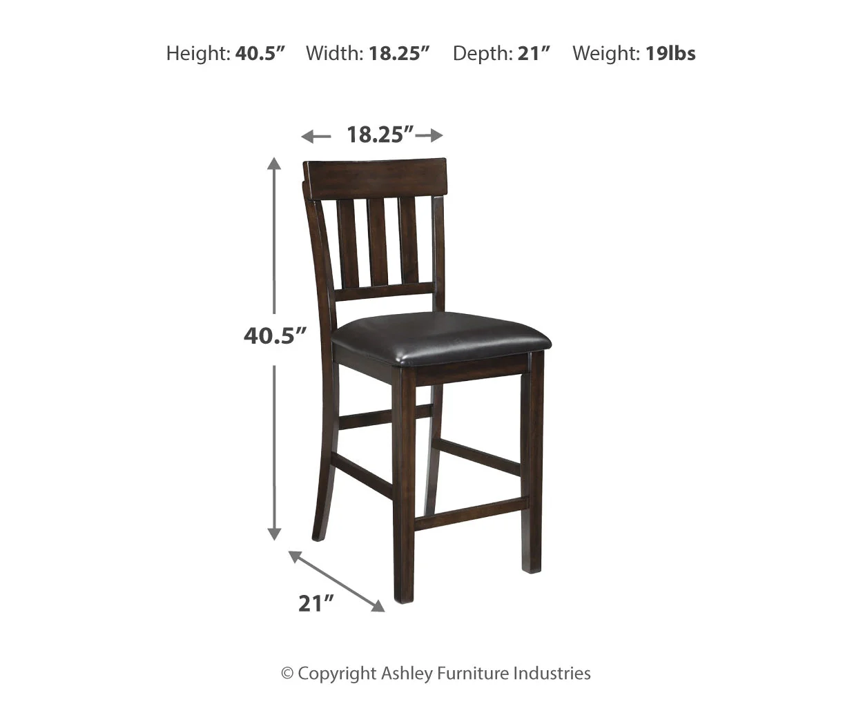 Haddigan Upholstered Barstool - Image 17