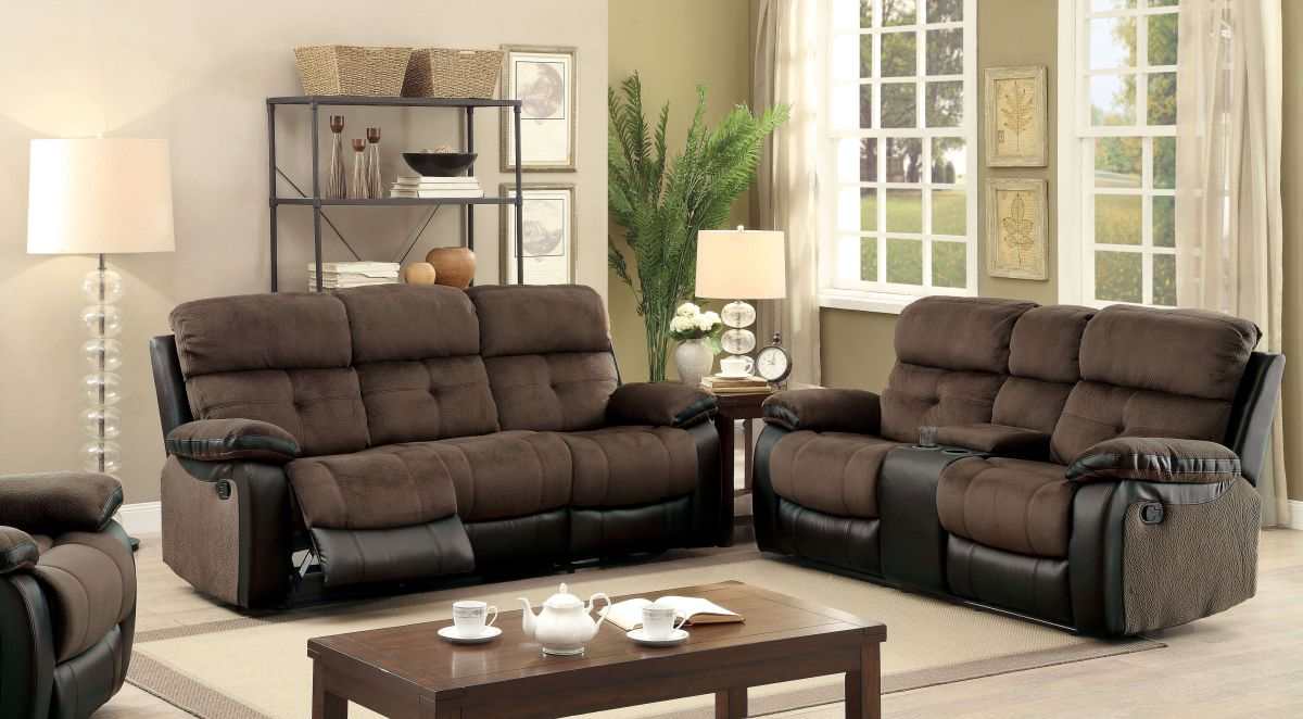 Hadley I Brown & Black Sofa - Image 2