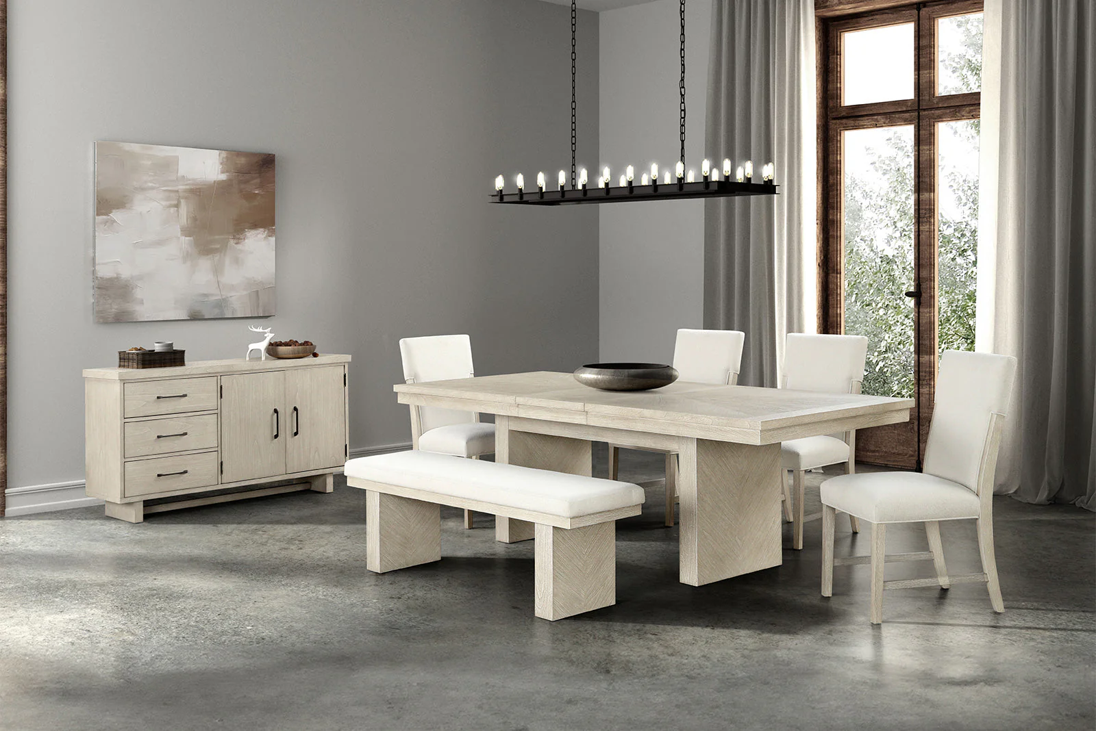 Hagerman Natural Bench - Image 2