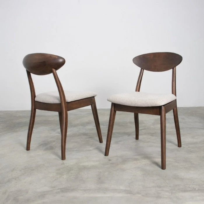 Hammel Walnut 7 Piece Dining Set - Image 6