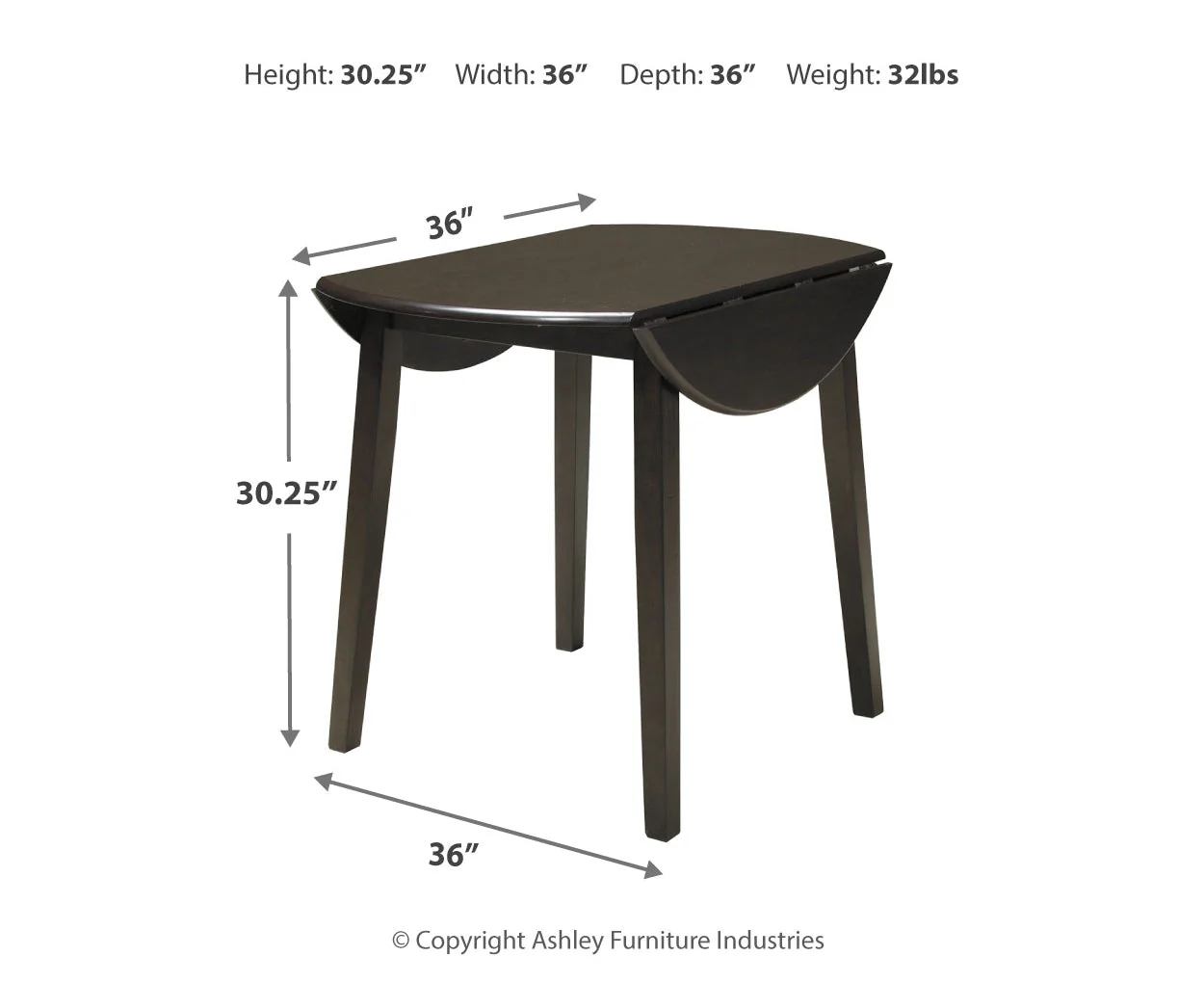 Hammis Dining Set (Up to 4 Chairs) - Image 9