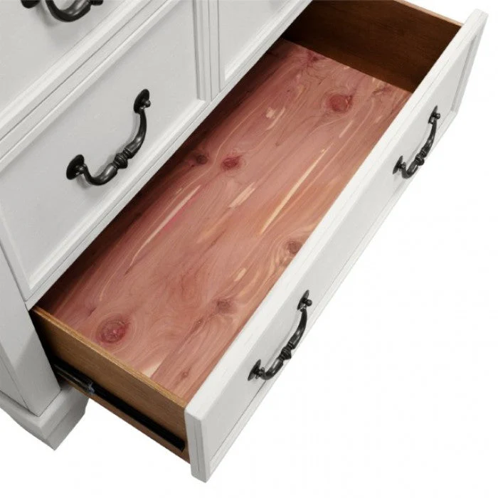 Hampstead White/Dark Brown Chest - Image 2
