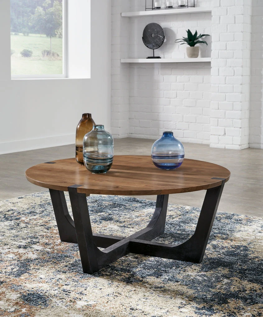 Hanneforth Round Cocktail Table - Image 2