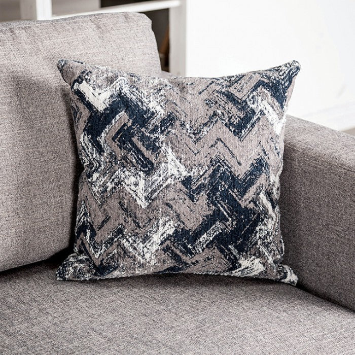 Harlow Light Gray Loveseat - Image 4