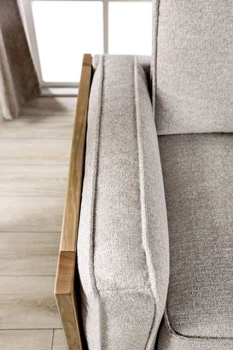 Harstad Light Brown & Natural Sofa - Image 5