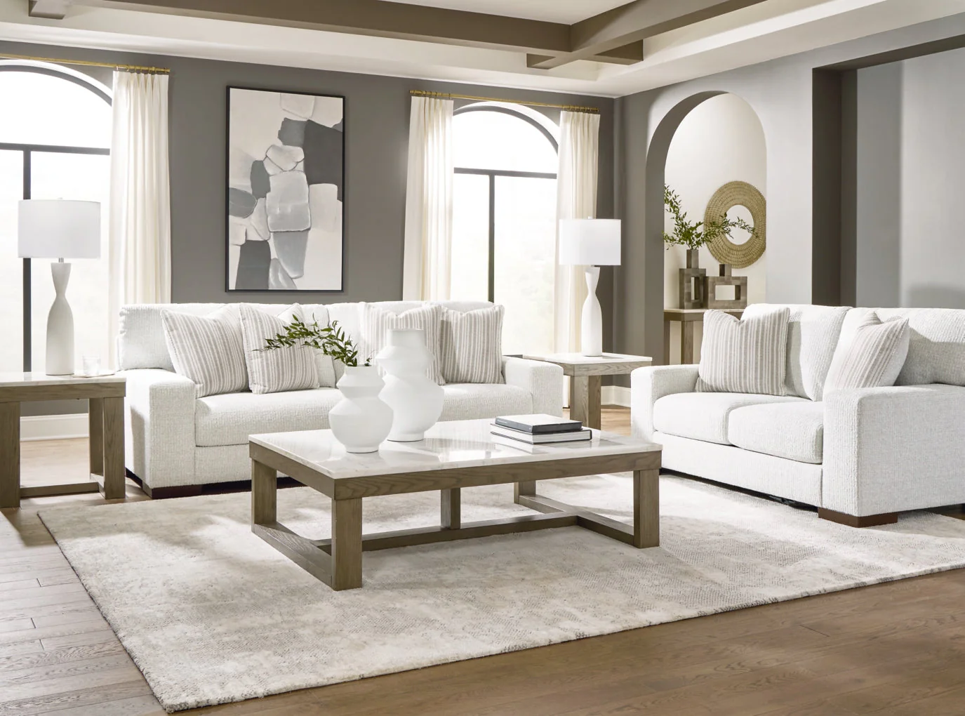 Hartside Sofa and Loveseat Living Room Set - Image 3