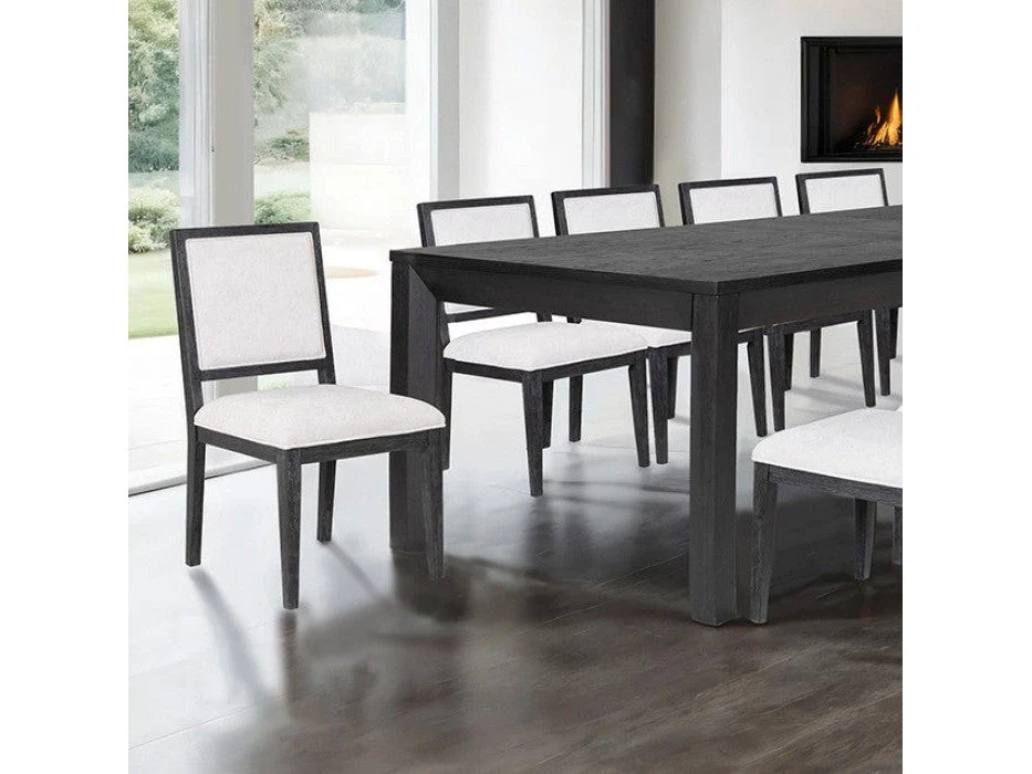 Hatton Cross Weathered Black Dining Table