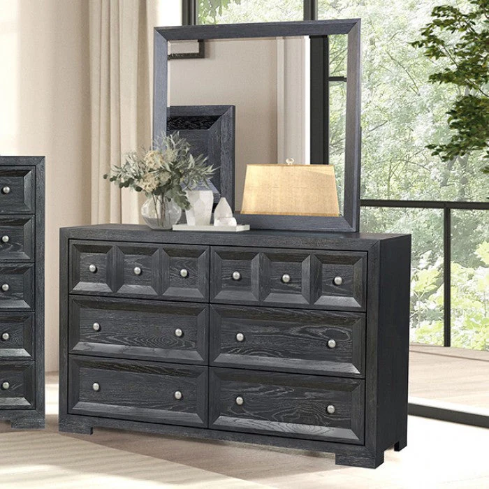 Hatton Cross Weathered Black Dresser - Image 4