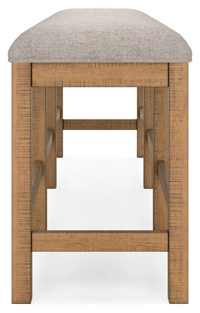 Havonplane XL Counter Upholstered Dining Room Bench - Image 6