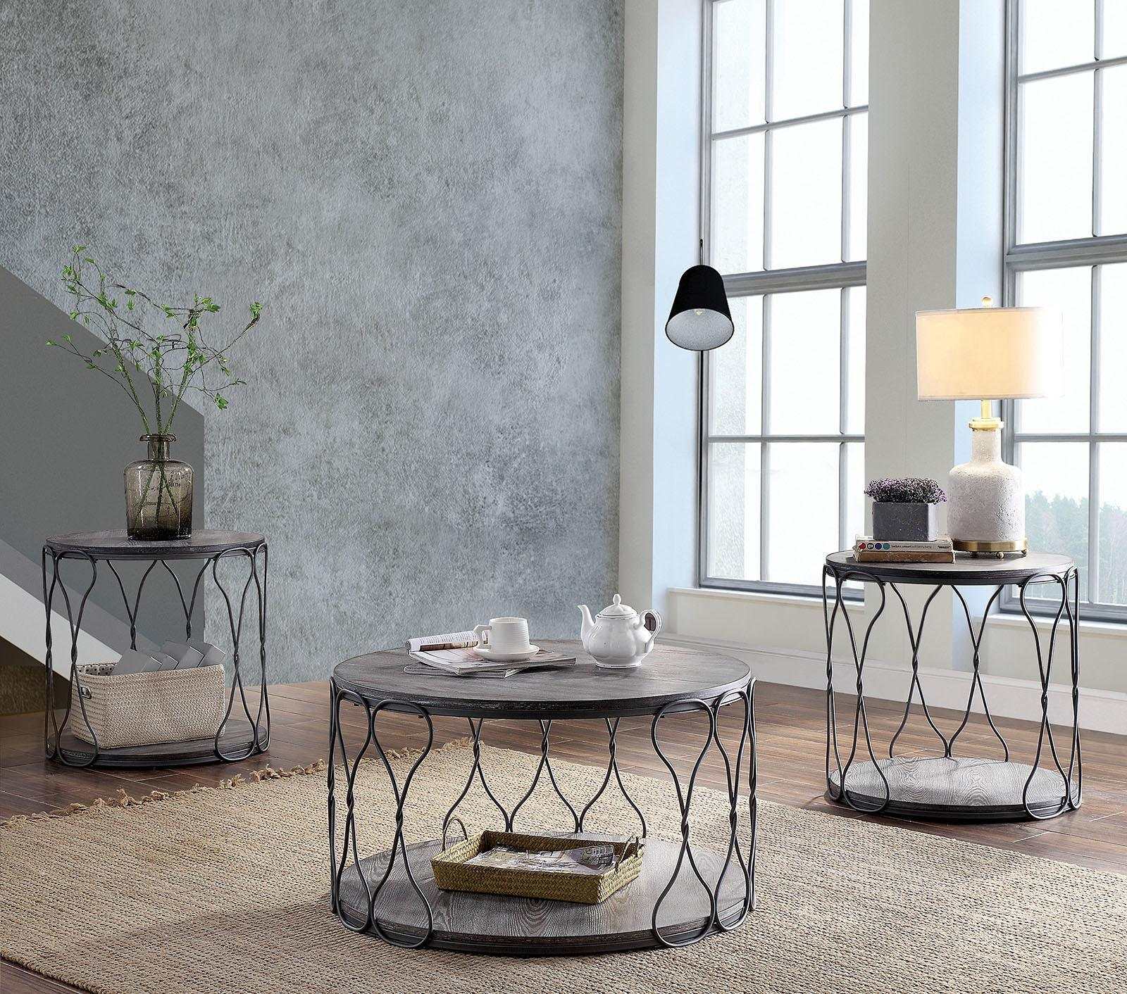 Hawdon Gray End Table - Image 4