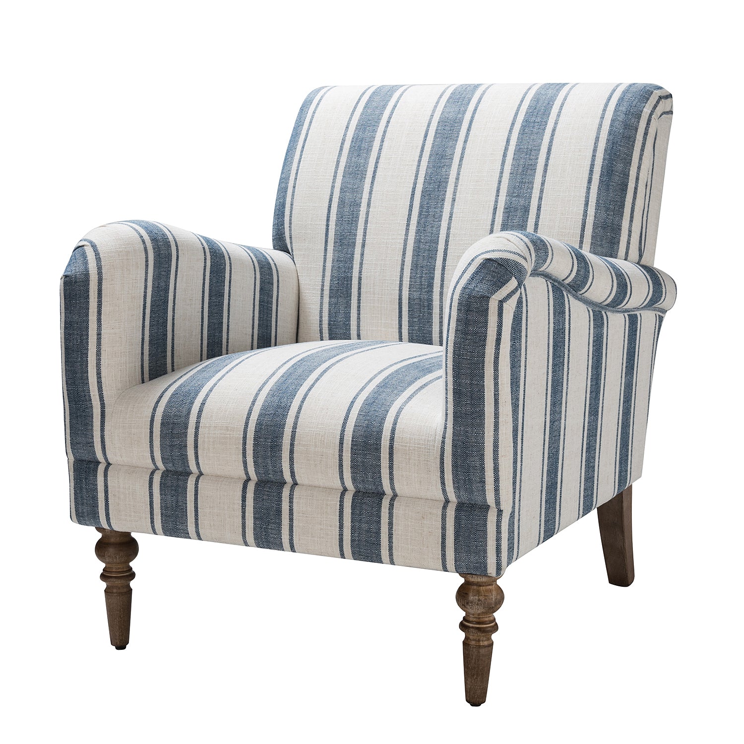 Quentin Amchair in Navy - Image 2