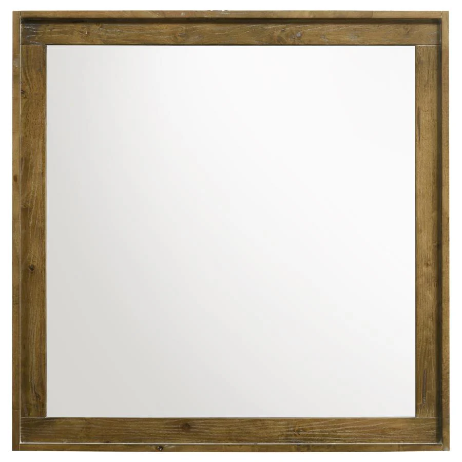 Henderson Dresser Mirror Medium Oak - Image 3