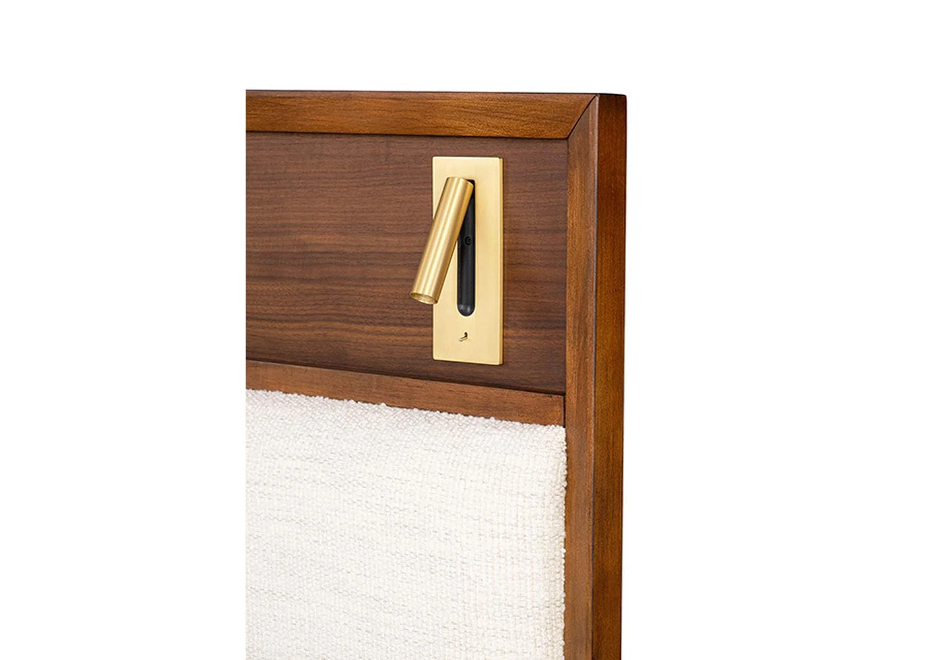 Hepburne Queen Walnut Bed - Image 4