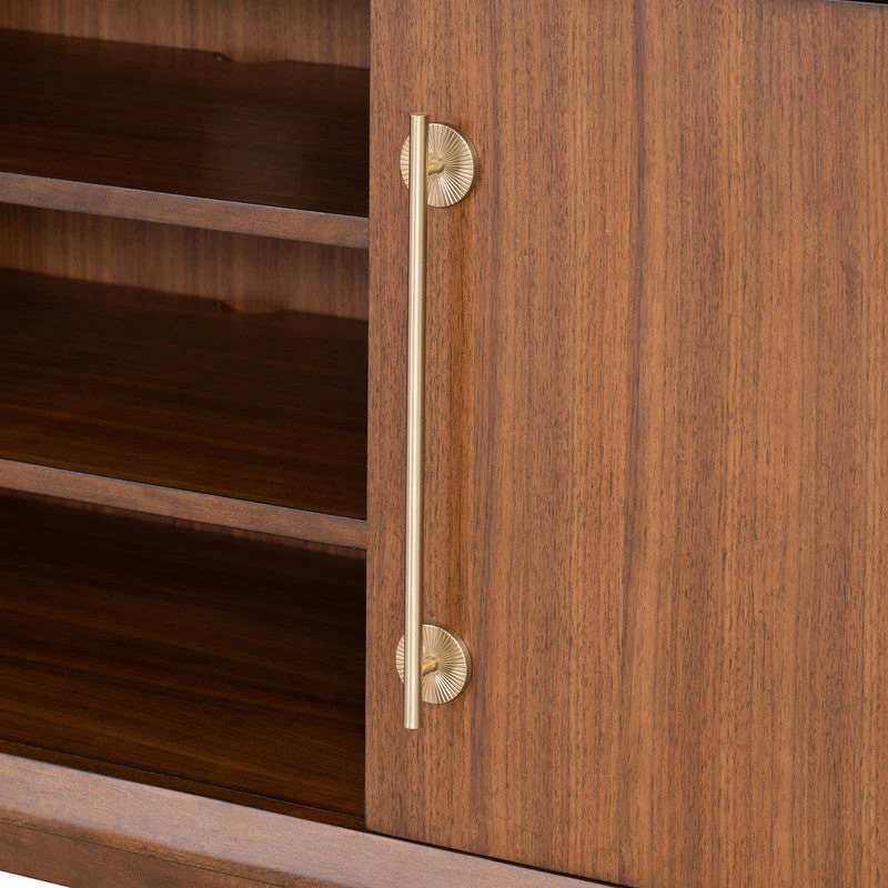 Hepburne Walnut Entertainment Center - Image 2
