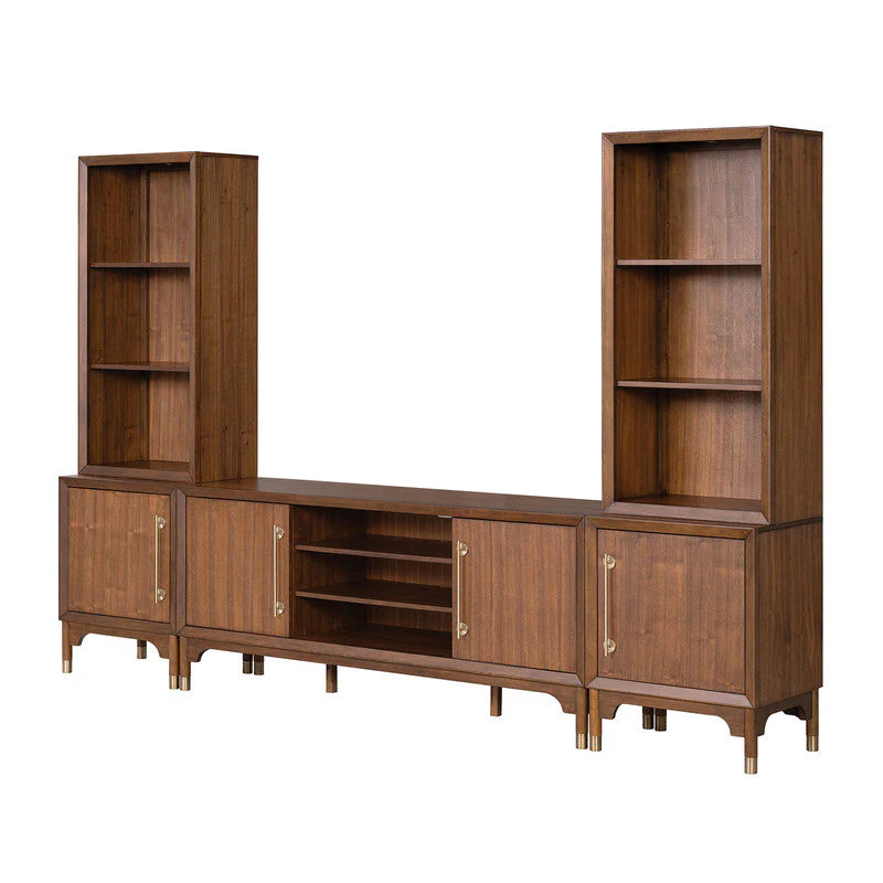 Hepburne Walnut Entertainment Center - Image 4