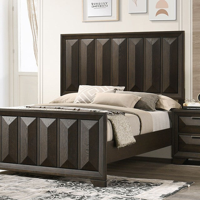 Hexham Espresso Queen 5 Piece Bedroom Set w/2 Nightstands - Image 2